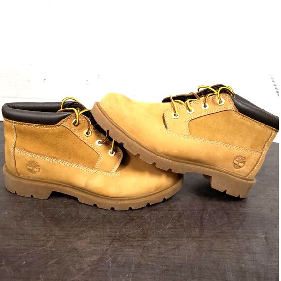 Timberland Tan Leather Boots - Size US 8 - EUC - Picture 4 of 6